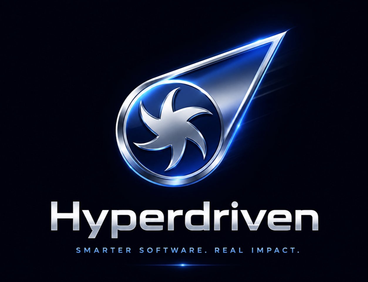 Hyperdriven Logo - Smarter Software. Real Impact